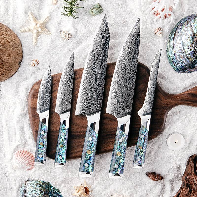 Handmade Carbon Steel Knife Set, Kitchen Knife Set, Camping hotsell Knife Set, Pack of 5 Knives, Japanese Knife Set, Leather Cover Included