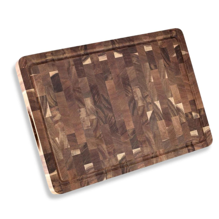 Cutting Board - Personalized Double-Sided Walnut End Grain Cutting Board - Shokunin USA