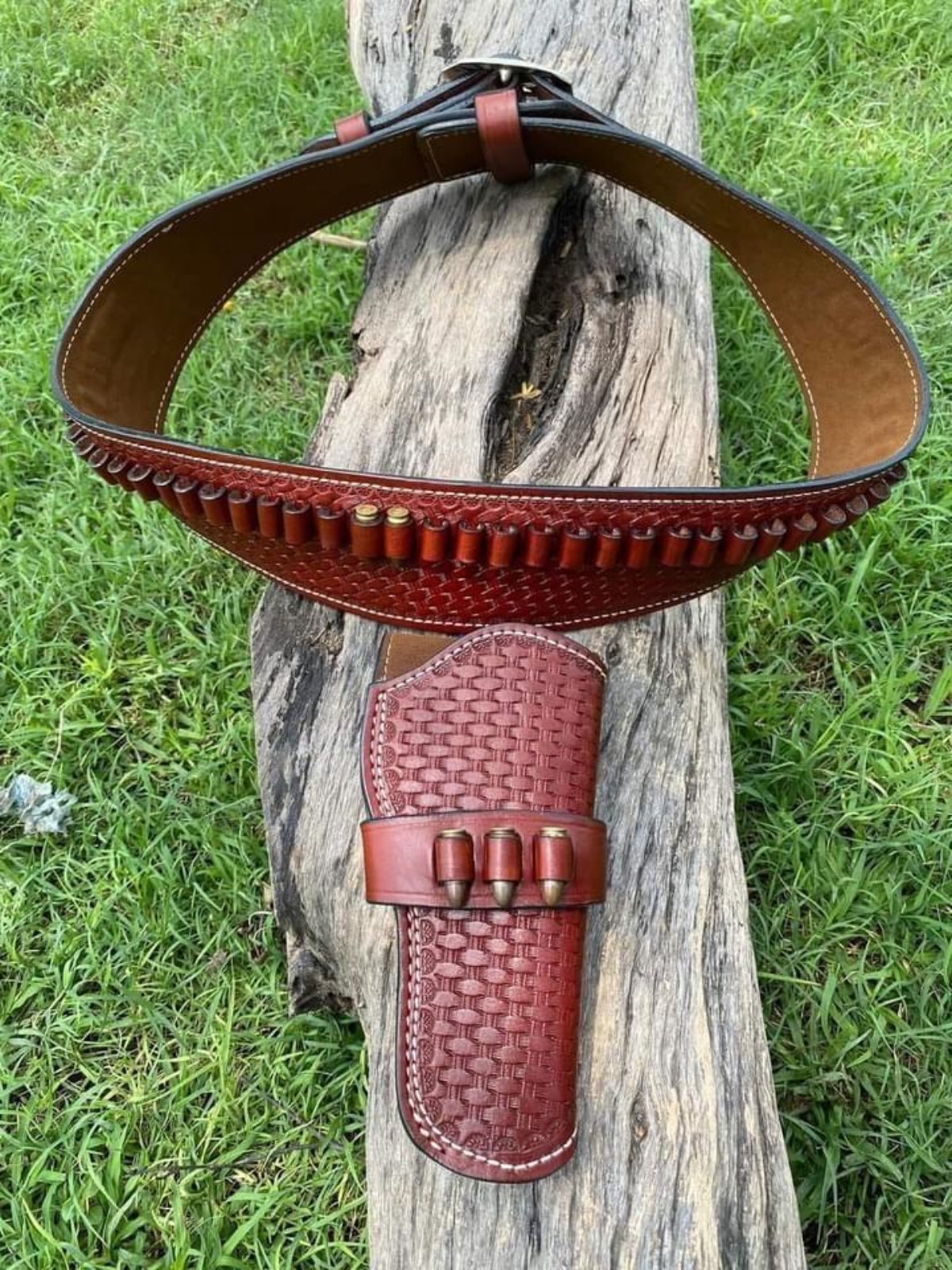 Handmade Leather Holster and retailer Belt