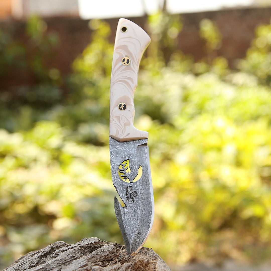 Breeze Tanto Knife with Horn & Bone Handle