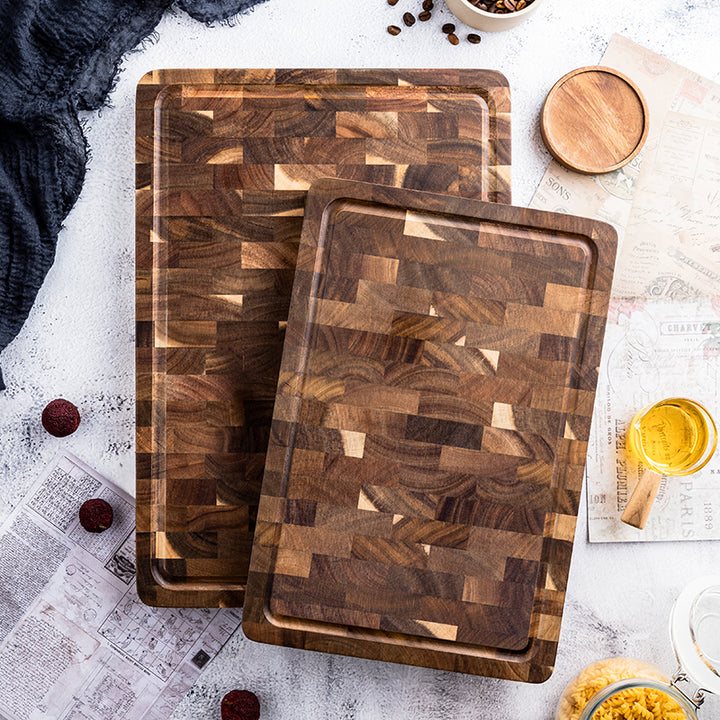 Cutting Board - Personalized Handmade Walnut Checkered Cutting Boad - Shokunin USA