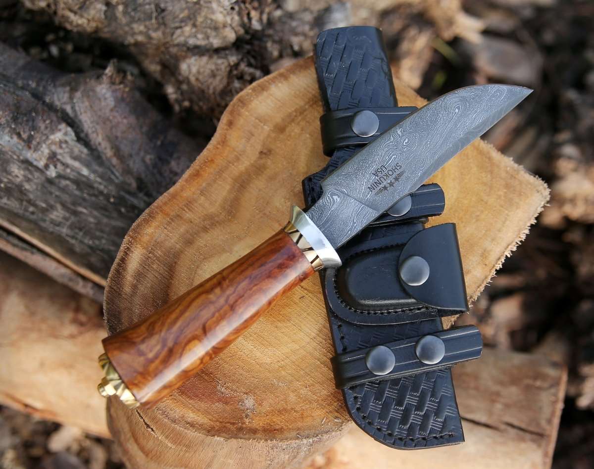 Custom hand forged Karambit Damascus Hunting Knife, Hand Forged outlet Damascus Bowie Knife, Damascus Hunting Karambit, Gift For Father, 2022 Gift