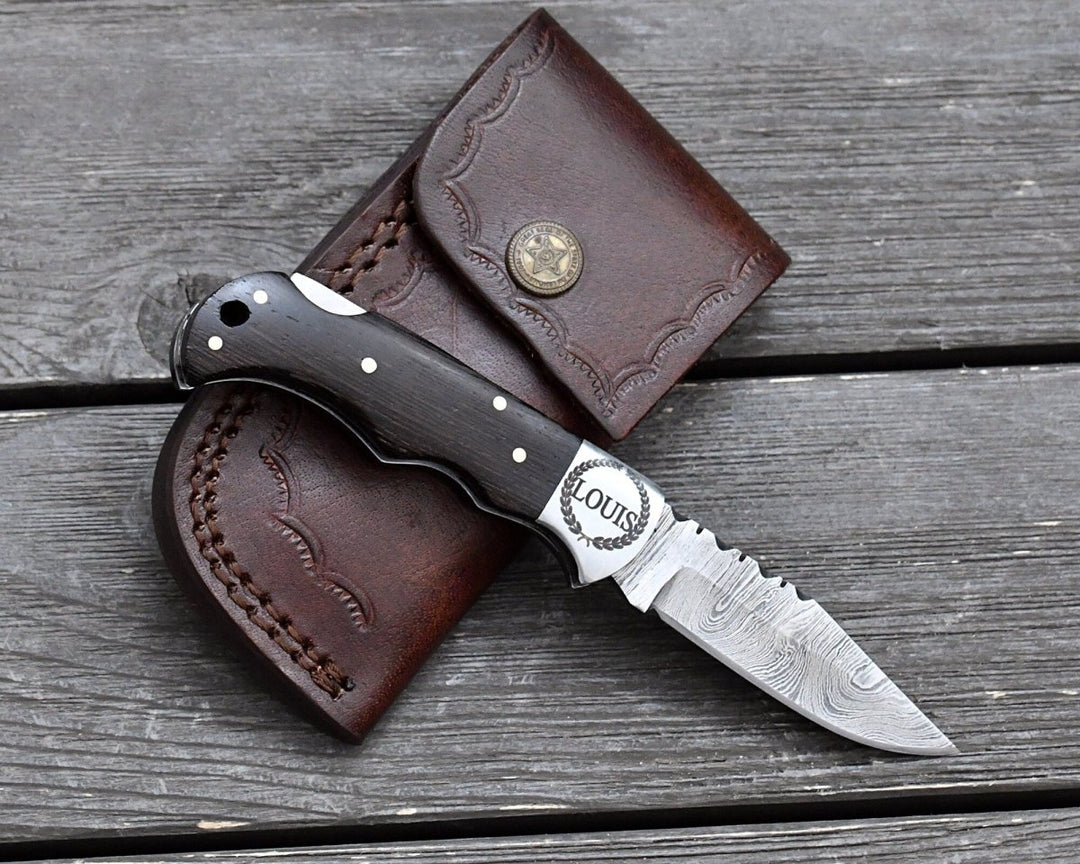 Pocket knife. - Starshard EDC Pocket Knife with Exotic Wenge Wood Handle - Shokunin USA